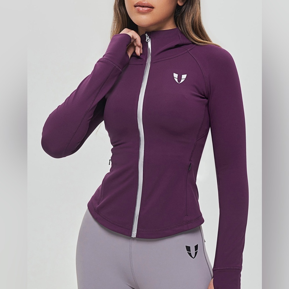 Firmabs Women’s Thin Fleece Zipper Hoodie